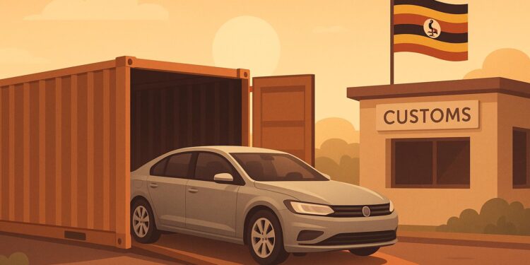 Importing a car to Uganda: taxes explained