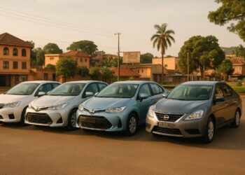 Top 5 Cars Ideal for Ride-Hailing (Uber/Bolt) in Uganda