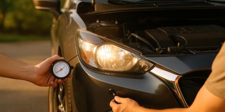 Tyre Pressure, Battery, Lights: Your Weekly Checklist