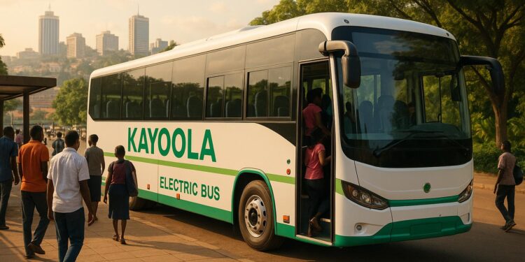 Kiira Motors unveils Kayoola electric buses for public transport