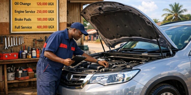 Car Maintenance Costs Uganda (2026): Real Numbers