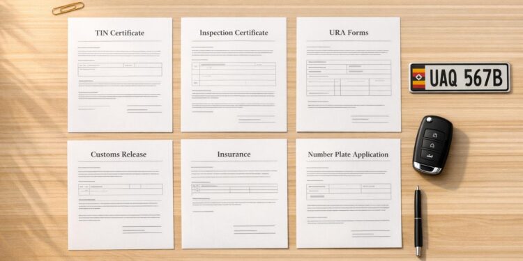 6 Documents You Need to Register a Car in Uganda