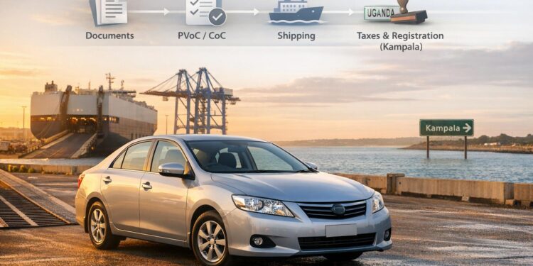 Import a Car from South Africa to Kampala: Complete Guide for Buyers